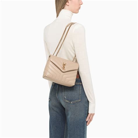 loulou tas ysl|YSL loulou small beige.